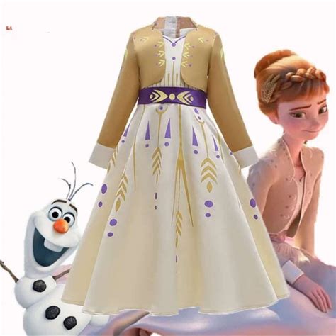 K Costumes | Anna Costume Girls Elsa Birthday Fancy Dress Kids Birthday ...