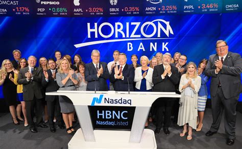 Horizon Bank Execs Ring Opening Nasdaq Bell In Nyc Moody On The Market