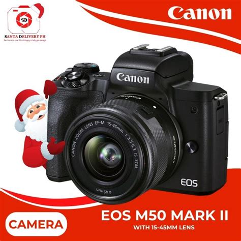 Canon Eos M Mark Ii Mirrorless Digital Camera With Mm Lens