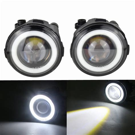 Pcs Powerful External Mm Led Angel Eye Fog Lights For Infiniti Qx