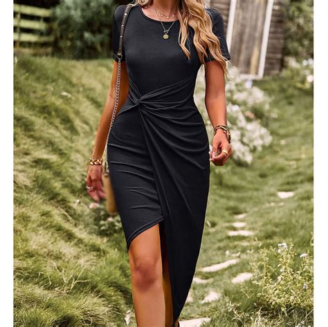 Afaz New Trading Ug Sommerkleid Hochelastisches Freizeitkleid Für