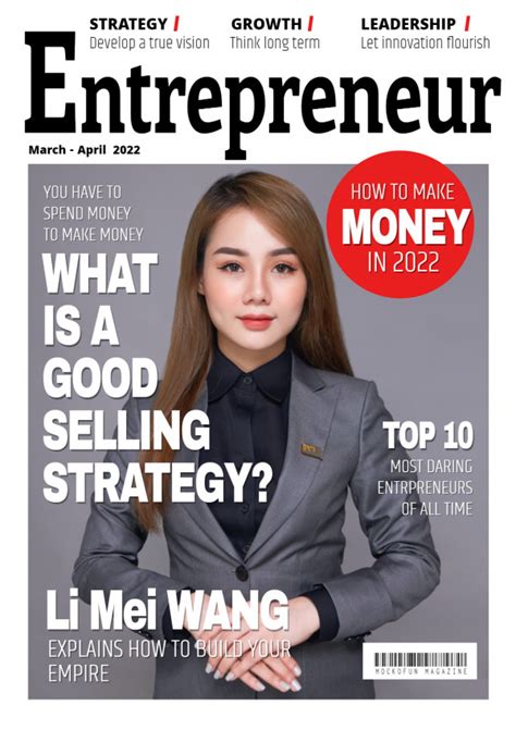 Entrepreneur Magazine Cover - MockoFUN