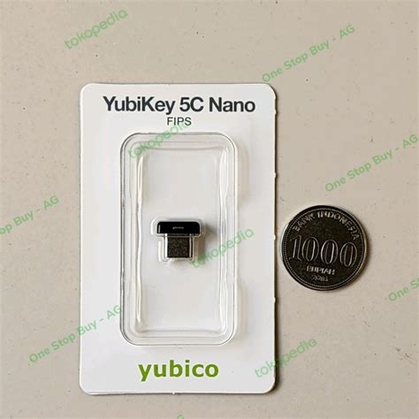 Jual Yubikey 5C Nano FIPS READY STOCK Two Factor Auth Security Key