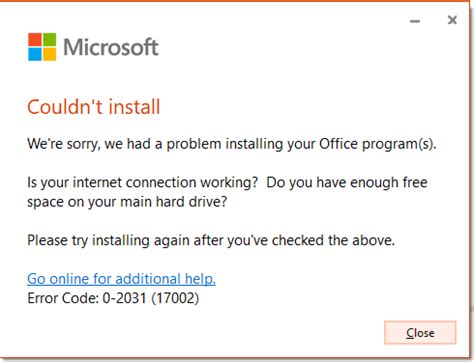 Trouble when installing office : r/Office365