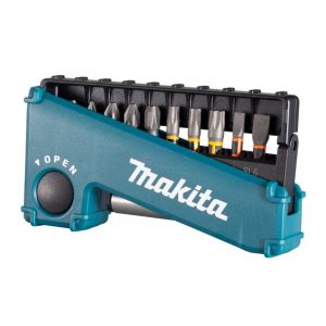 E 03573 Coffret Makita 10 Embouts Impact Gold Torsion Porte Embout