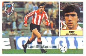 Sticker 50 Dani Colecciones ESTE Spanish Liga 1984 1985