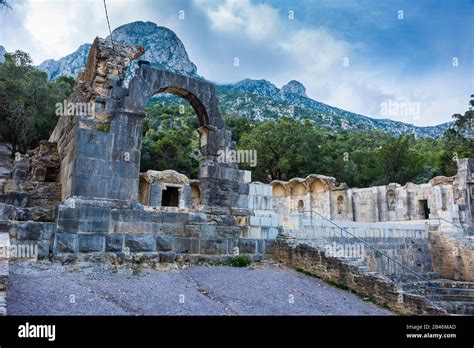 Water Temple Zaghouan Tunisia Stock Photo Alamy