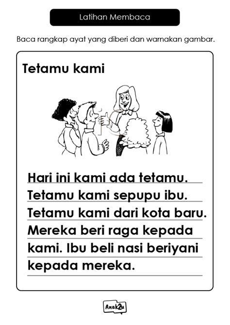 Lembaran Kerja Prasekolah Suku Kata Kv Murid Perlu Fb Reading