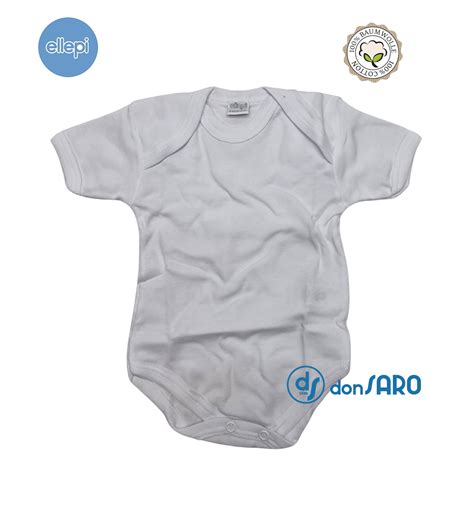 Body Neonato Unisex Estivo Mezza Manica Ellepi Don Saro