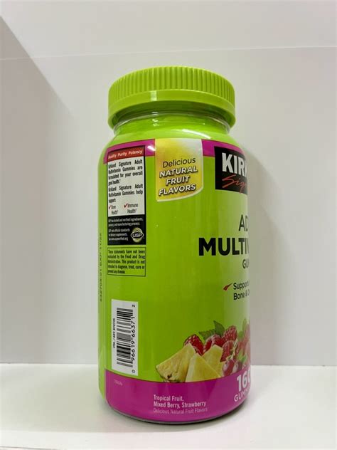 K O D O Vitamin Kirkland Adult Multivitamin Gummies