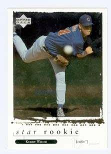 Amazon.com: Kerry Wood baseball card (Chicago Cubs) 1998 Upper Deck ...