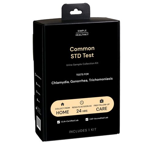 Simple Healthkit At Home Common Std Sample Collection Kit For Chlamydia