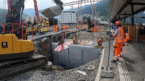 Upgrading Martigny train station | Projects | Gruner AG