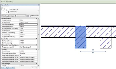 Verschneidung Unterzug Und Decke Schnittlinien Bereinigung Autodesk