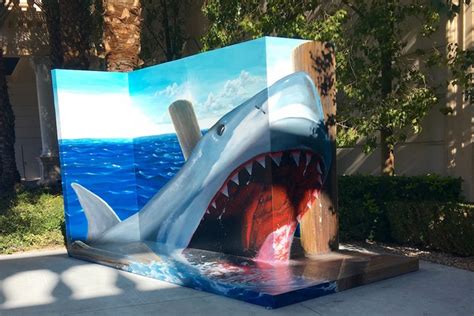 3 D Murals Allow Guests To Become Part Of Art On Las Vegas Strip