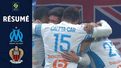 OLYMPIQUE DE MARSEILLE OGC NICE 2 1 Résumé OM OGCN 2021