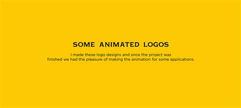 Logo Animation Behance