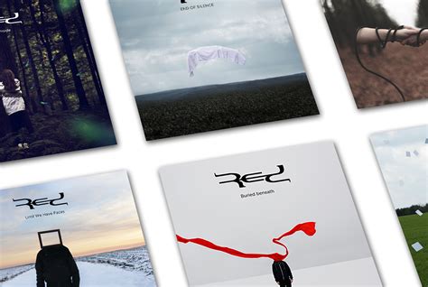 Red - Album Covers on Behance