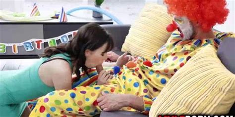 MILF Celebrant Alana Cruise Bangs With A Horny Clown Quinton James