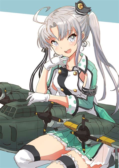 秋津洲 艦これ 「秋津洲ちゃん描きましたかも お洋服が複雑ぅ 」 ふじのイラスト