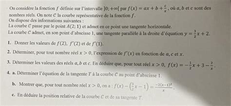 Bonjour Jai ce dm de maths à faire pour le lundi 29 mais je ne