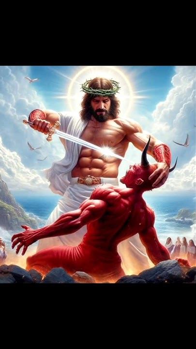 The Jesus Vs Devil 👿🙏jesuschrist Jesus God Youtubeshorts Viral