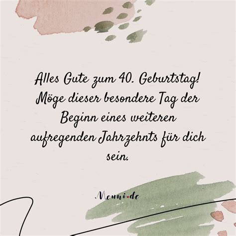 130+ Glückwünsche zum 40. Geburtstag - Texte & Bilder (Neu) ️