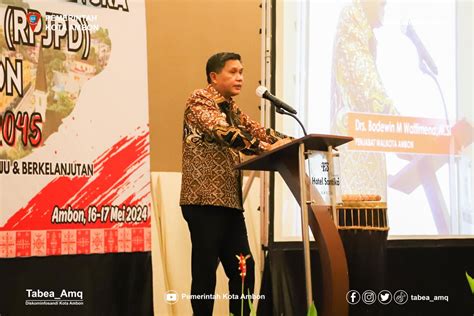 Pemkot Gelar Musrenbang Rpjpd Pemerintah Kota Ambon