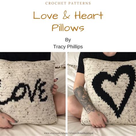 Love Heart Pillow - Etsy