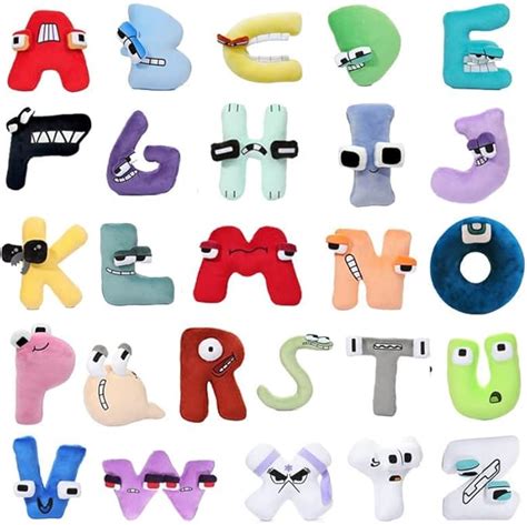 Alphabet Lore Plush Toys Soft Alphabet Lore Educational Plush Toys8