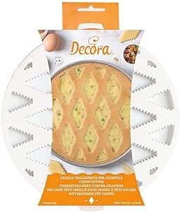 DECORA Griglia Tagliapasta Per Pastiera Realizzata In Plastica