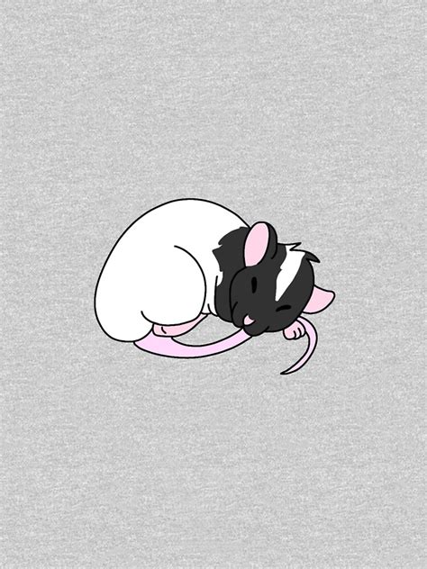 "sleeping rat" Pullover Sweatshirt by haleyxstickers | Redbubble