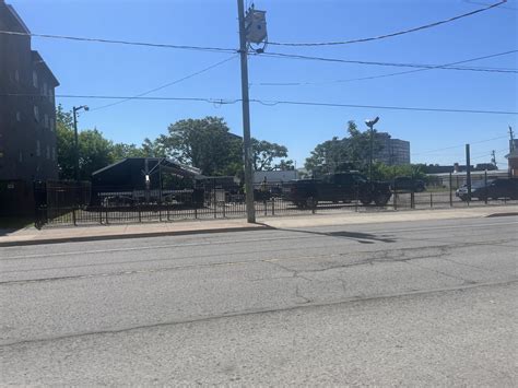 Stage Being Built at Empty Lot by Student Housing (Queenston St) : r