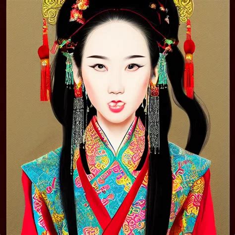 traditional chinese princess, high quality portrait, | Stable Diffusion ...