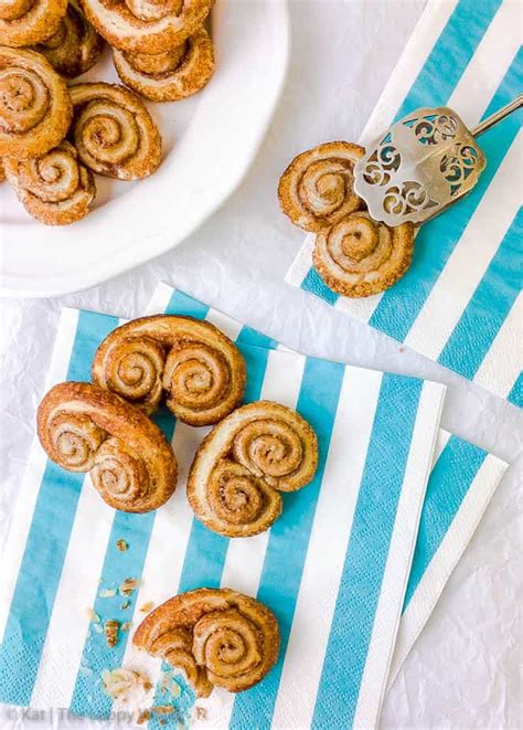 Cinnamon Sugar Puff Pastry Palmiers The Loopy Whisk