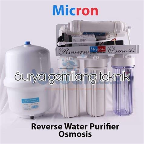 Jual Mesin Reverse Osmosis RO 100 GPD 5 Stage Filter Air Minum RO