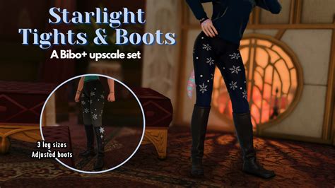 [fp] Starlight Tights And Boots Bibo The Glamour Dresser Final Fantasy Xiv Mods And More