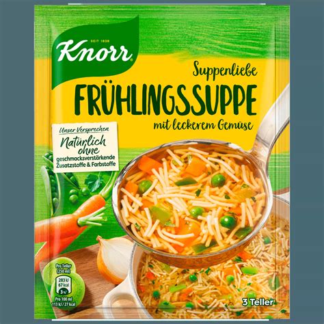 Knorr Suppenliebe Fr Hlings Suppe Teller Bei Rewe Online Bestellen