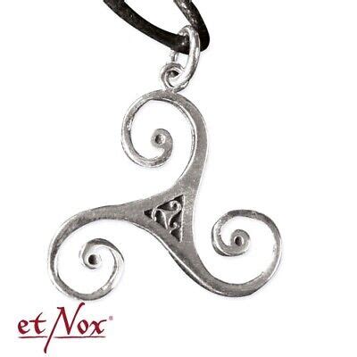 Real Etnox Celtic Triskele Pendant 925er Silver Symbol Jewelry New EBay