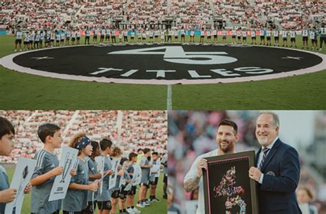 Inter Miami vinh danh Messi với phong cách độc đáo và hiếm có