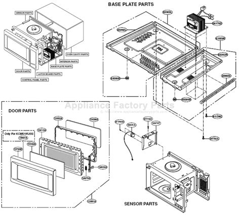 Kitchenaid Kcms185jss Parts Microwaves