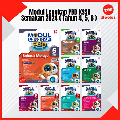 TOPBOOKS Pelangi Buku Latihan Modul Lengkap PBD KSSR Semakan 2024