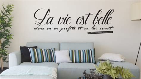 Stickers muraux citation Inspiration pour décorer son intérieur