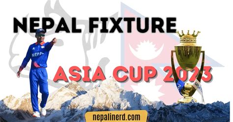 Asia Cup 2023: Nepal Cricket Team Fixture, News