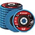 EZARC Flap Disc 115mm 40 Grit Zirconia Grinding Wheel Abrasive Discs