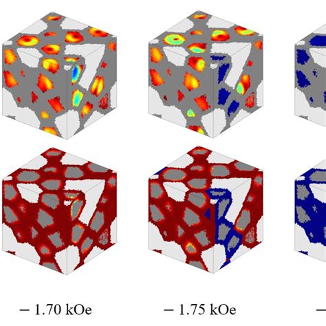 Evolution Of The Magnetization Distribution During The Remagnetization