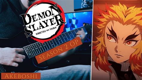 Tabs Demon Slayer Kimetsu No Yaiba Op Guitar Cover Akeboshi