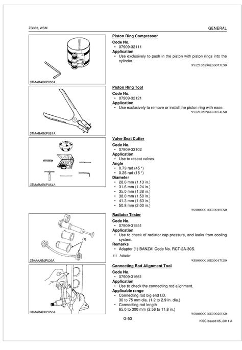 Kubota Zero Turn Mower ZG332 Workshop Manual