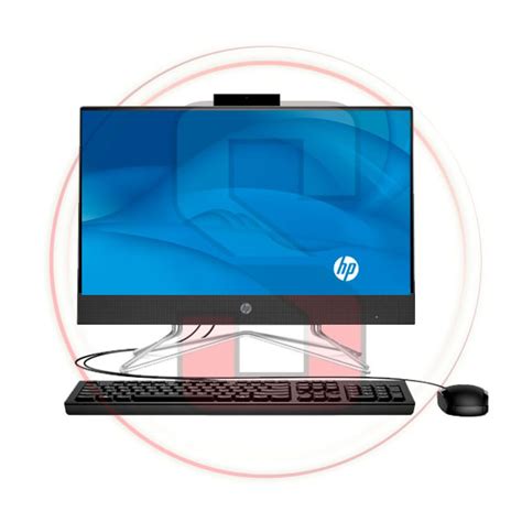 Computador All In One Hp Celeron J Gb Gb Ssd Negra Fhd