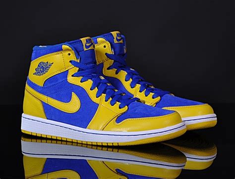 Venta Jordan Retro Amarillo Con Blanco En Stock